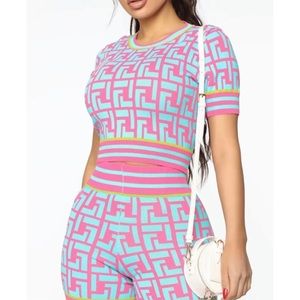 Beautiful fashion nova set.🌸